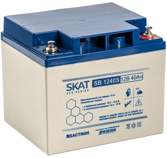 Аккумуляторная батарея Бастион SKAT SB 1240S n12760 - фото 103388