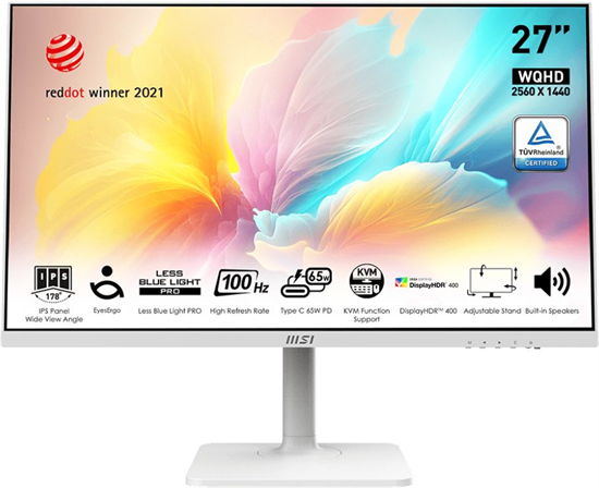 Монитор MSI 27 Modern MD272QXPW n14649 - фото 105307