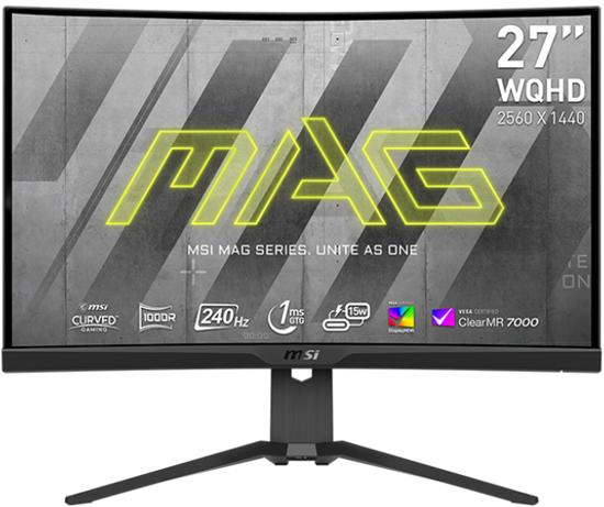 Монитор MSI 27 MAG 275CQRXF n14641 - фото 108533