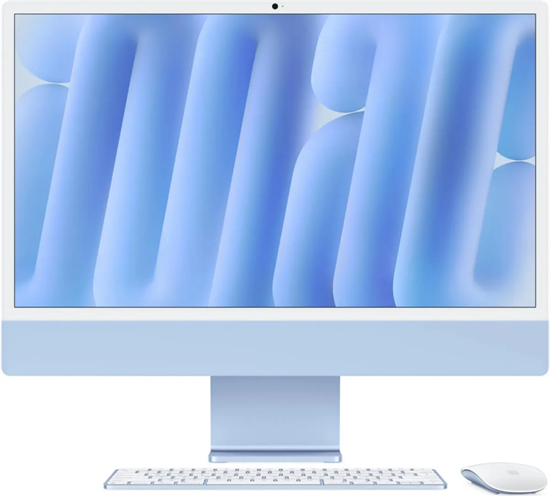 Моноблок Apple iMac 24 Blue (M4, 2024, Two ports) (MWUF3) A729787 - фото 125893