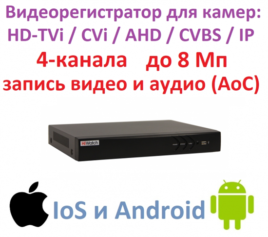 DS-H204UA(С) HiWatch 12527 - фото 71668