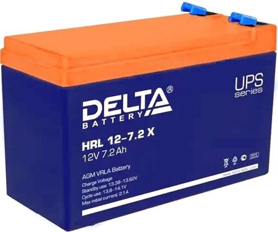 Аккумуляторная батарея Delta HRL12-7.2X n12429 - фото 73532