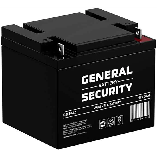 Аккумуляторная батарея General Security GSL50-12 n12562 - фото 73596