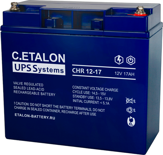 Аккумуляторная батарея Etalon Battery C.ETALON CHR 12-17 n12439 - фото 73612