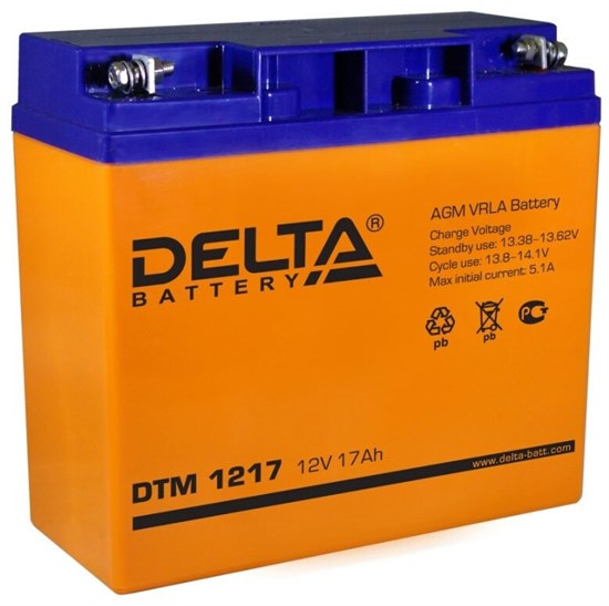 Аккумуляторная батарея Delta DTM1217 n12138 - фото 73727