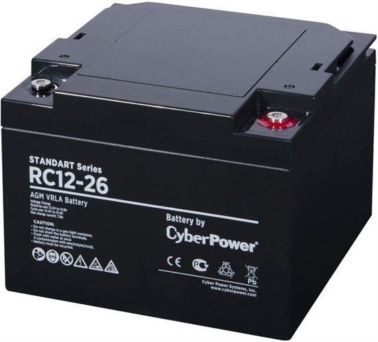 Аккумуляторная батарея CyberPower RC 12-26 n12323 - фото 73728