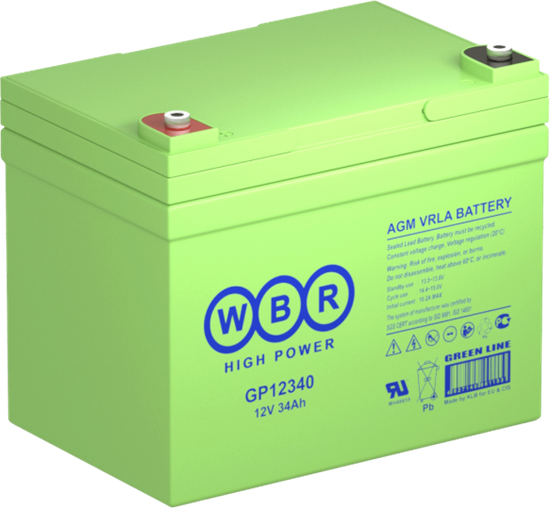 Аккумуляторная батарея WBR GP12340 n12713 - фото 73796