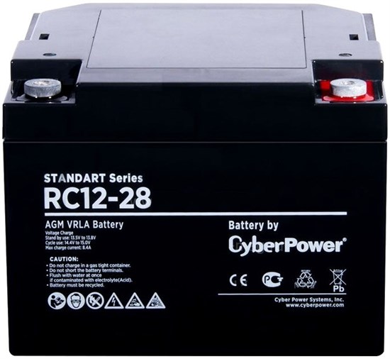 Аккумуляторная батарея CyberPower RC 12-28 n12324 - фото 73851
