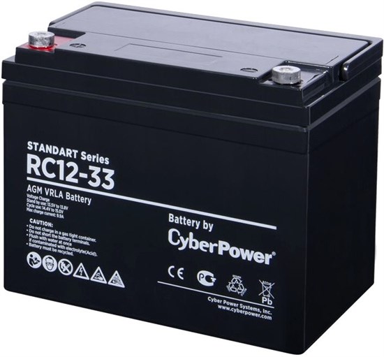 Аккумуляторная батарея CyberPower RC 12-33 n12325 - фото 73899