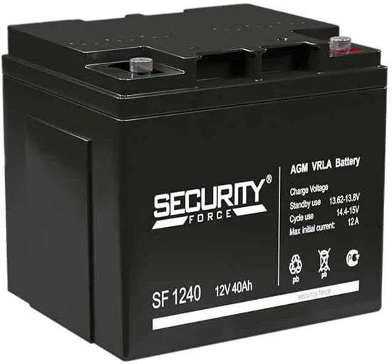 Аккумуляторная батарея Security Force SF 1240 n12690 - фото 73944