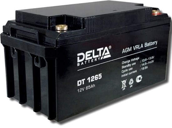 Аккумуляторная батарея Delta DT1265 n12369 - фото 74242