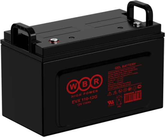 Аккумуляторная батарея WBR EVX110-12G n12701 - фото 74350
