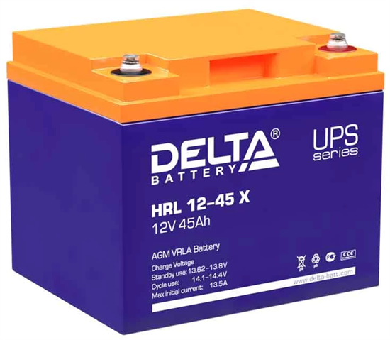 Аккумуляторная батарея Delta HRL12-45X n12428 - фото 74363
