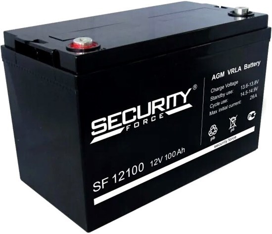 Аккумуляторная батарея Security Force SF 12100 n12685 - фото 74395