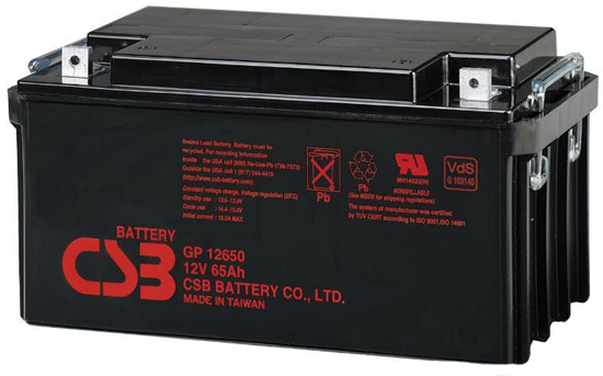 Аккумуляторная батарея CSB GP12650 n12276 - фото 74421