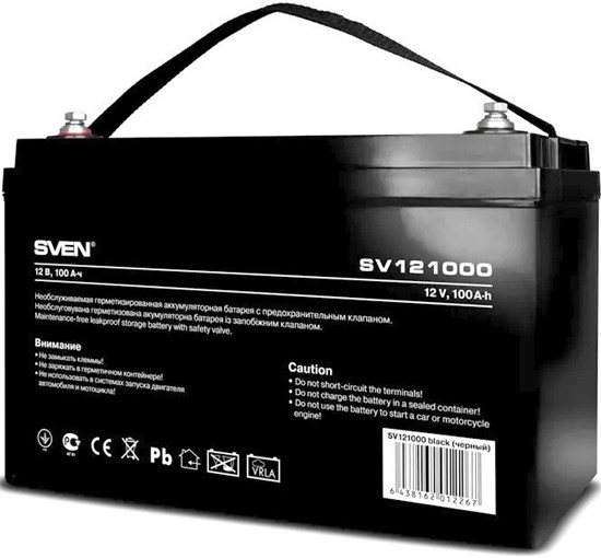 Аккумуляторная батарея Sven SV121000 n12693 - фото 74422