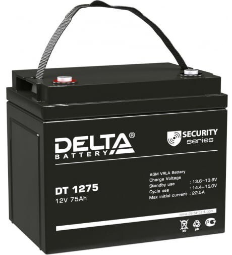 Аккумуляторная батарея Delta DT 1275 n12356 - фото 74429