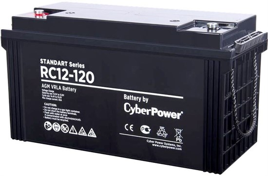 Аккумуляторная батарея CyberPower 12V120Ah n12303 - фото 74477