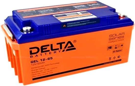 Аккумуляторная батарея Delta GEL 12-65 n12409 - фото 74510