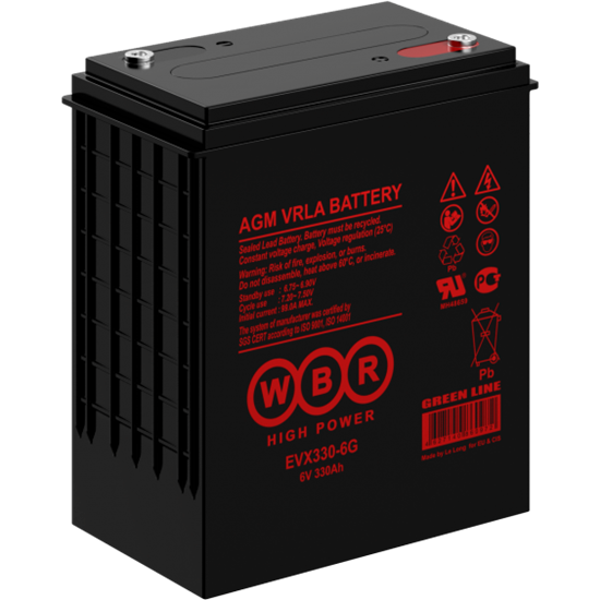 Аккумуляторная батарея WBR EVX330-6G n12708 - фото 74522