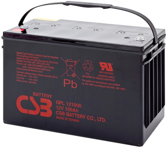 Аккумуляторная батарея CSB GPL121000 n12280 - фото 74611