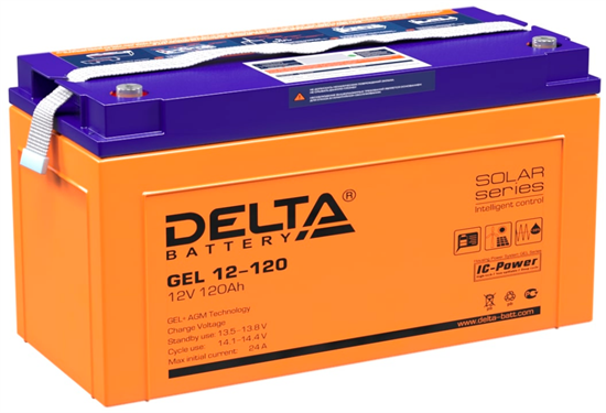 Аккумуляторная батарея Delta GEL 12-120 n12402 - фото 74708