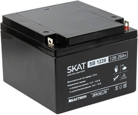 Аккумуляторная батарея Бастион SKAT SB 1226 n12758 - фото 74823