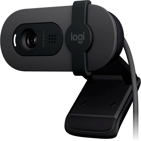 Веб-камера Logitech BRIO 90 Graphite (960-001581) F669490 - фото 75495