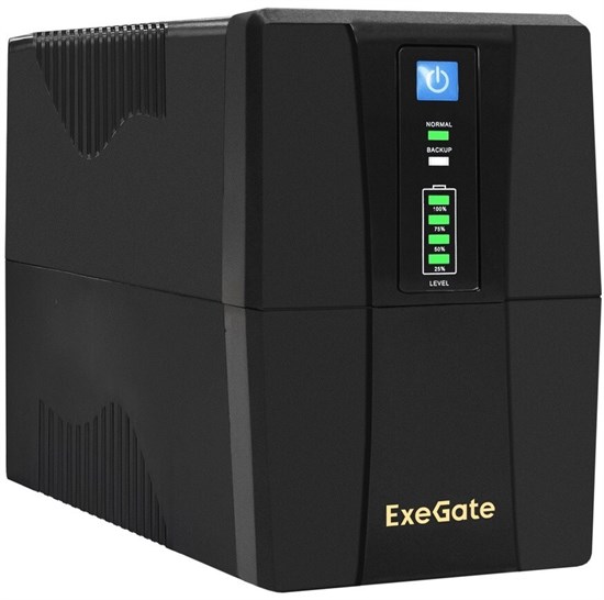 ИБП ExeGate Power Back BNB-850.LED.AVR.4C13.RJ.USB F365919 - фото 76254
