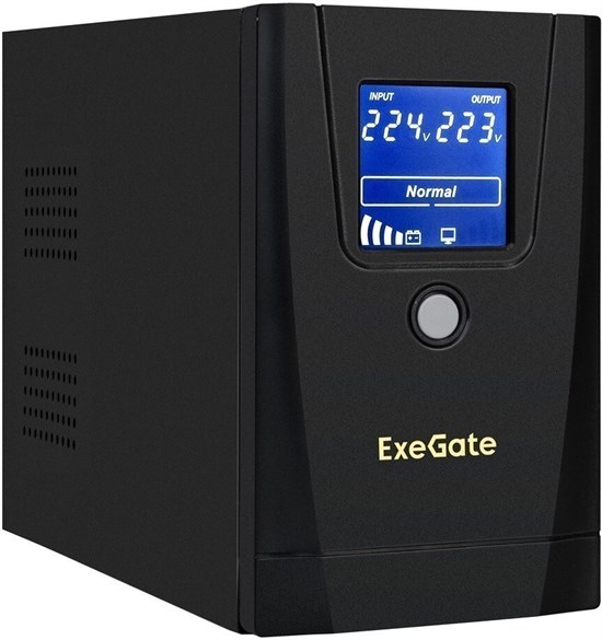 ИБП ExeGate Power Smart ULB-650.LCD.AVR.1SH.2C13 F457631 - фото 76303