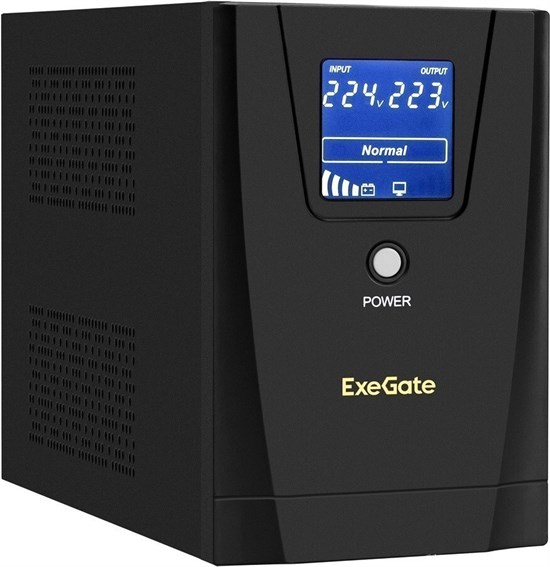 ИБП ExeGate SpecialPro Smart LLB-1600.LCD.AVR.2SH.3C13.USB F457158 - фото 76445