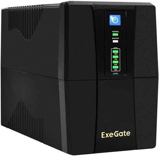 ИБП ExeGate SpecialPro UNB-600.LED.AVR.4C13.RJ.USB F457443 - фото 76567