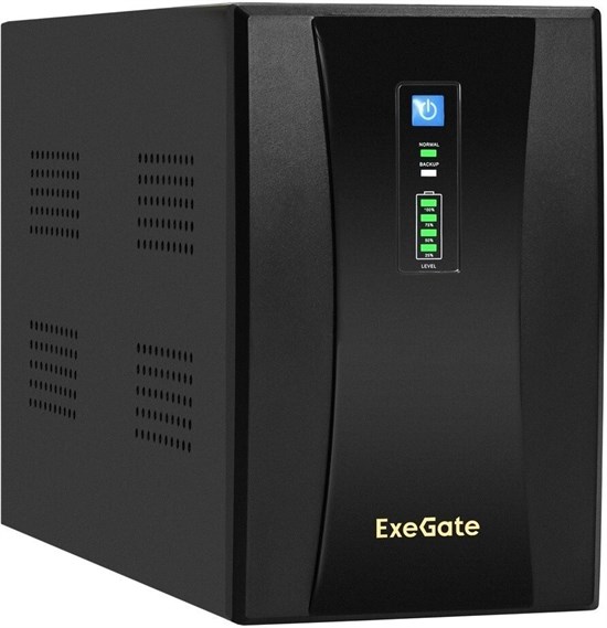 ИБП ExeGate SpecialPro UNB-2000.LED.AVR.2SH.RJ.USB F455191 - фото 77071