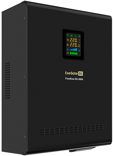 ИБП + батарея ExeGate FineSine SX-3000.LCD.AVR.2SH.T + 4x DT 1240 (40Ач) F665766 - фото 78087
