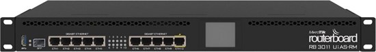 Маршрутизатор (роутер) MikroTik RB3011UiAS-RM F216367 - фото 79164