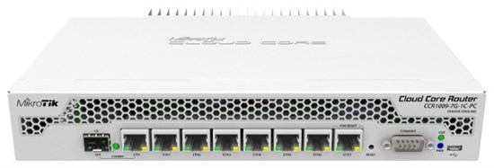 Маршрутизатор (роутер) MikroTik CCR1009-7G-1C-PC F241737 - фото 79214