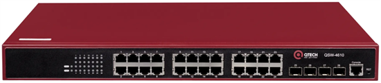 Коммутатор (свитч) QTECH QSW-4610-28T-POE-AC F452684 - фото 79269