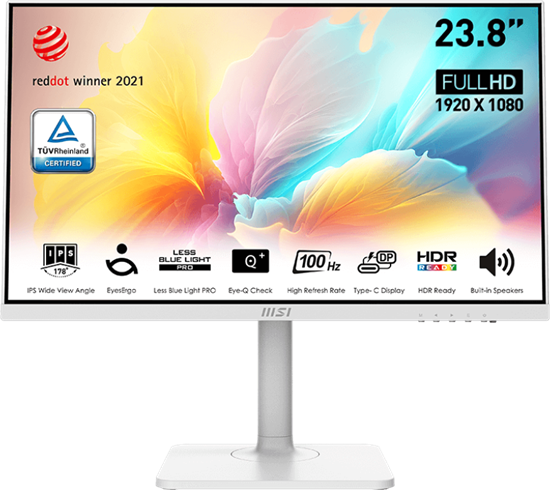 Монитор MSI 24  Modern MD2412PW F85265 - фото 80025