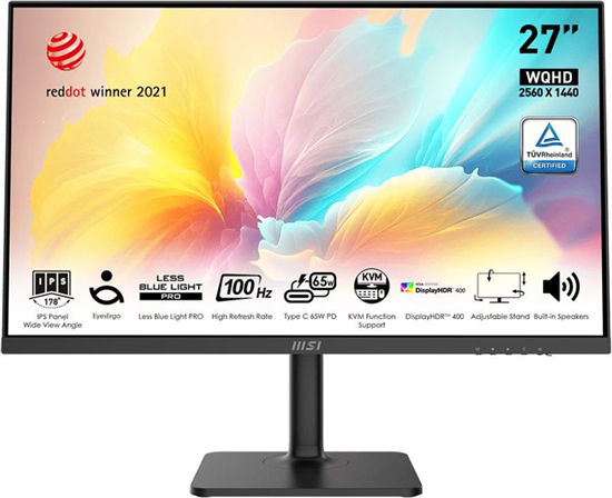 Монитор MSI 27  Modern MD272QXP F651185 - фото 80230