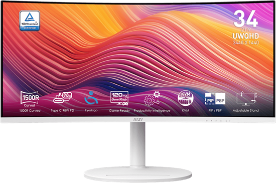 Монитор MSI 34  Modern MD342CQPW F711159 - фото 80247