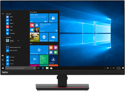 Монитор Lenovo 27  ThinkVision T27q-20 (61EDGAR2EU) F426270 - фото 84991