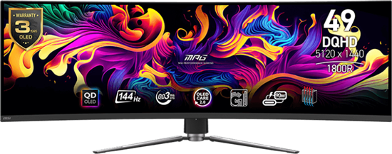 Монитор MSI 49  MPG 491CQP QD-OLED F674175 - фото 85384