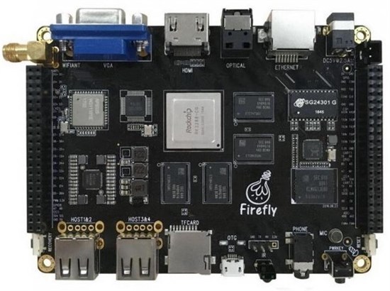 Одноплатный компьютер FireFly RK3288 4Gb + 32Gb F427768 - фото 87611
