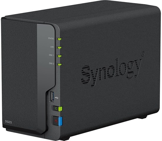 Сетевое хранилище (NAS) Synology DS223 F479682 - фото 87799