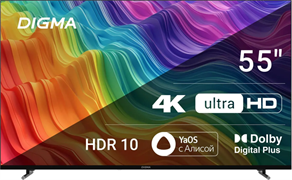 ЖК телевизор Digma 55  DM-LED55UBB33 F695875