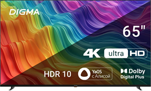 ЖК телевизор Digma 65  DM-LED65UBB33 F695876