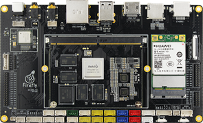 Одноплатный компьютер FireFly AIO-3288J 2Gb + 16Gb soldered with his backplane n15321