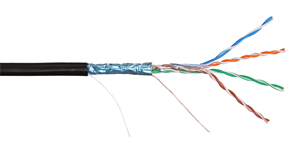 Кабель FTP 4PR 24AWG CAT5e нг(А)-HF REXANT 10721