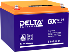 Аккумуляторная батарея Delta GX 12-24 n12412