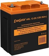 Аккумуляторная батарея ExeGate HRL 12-26 n12515